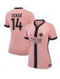 Paris Saint-Germain Desire Doue #14 Ausweichtrikot für Frauen 2024-25 Kurzarm